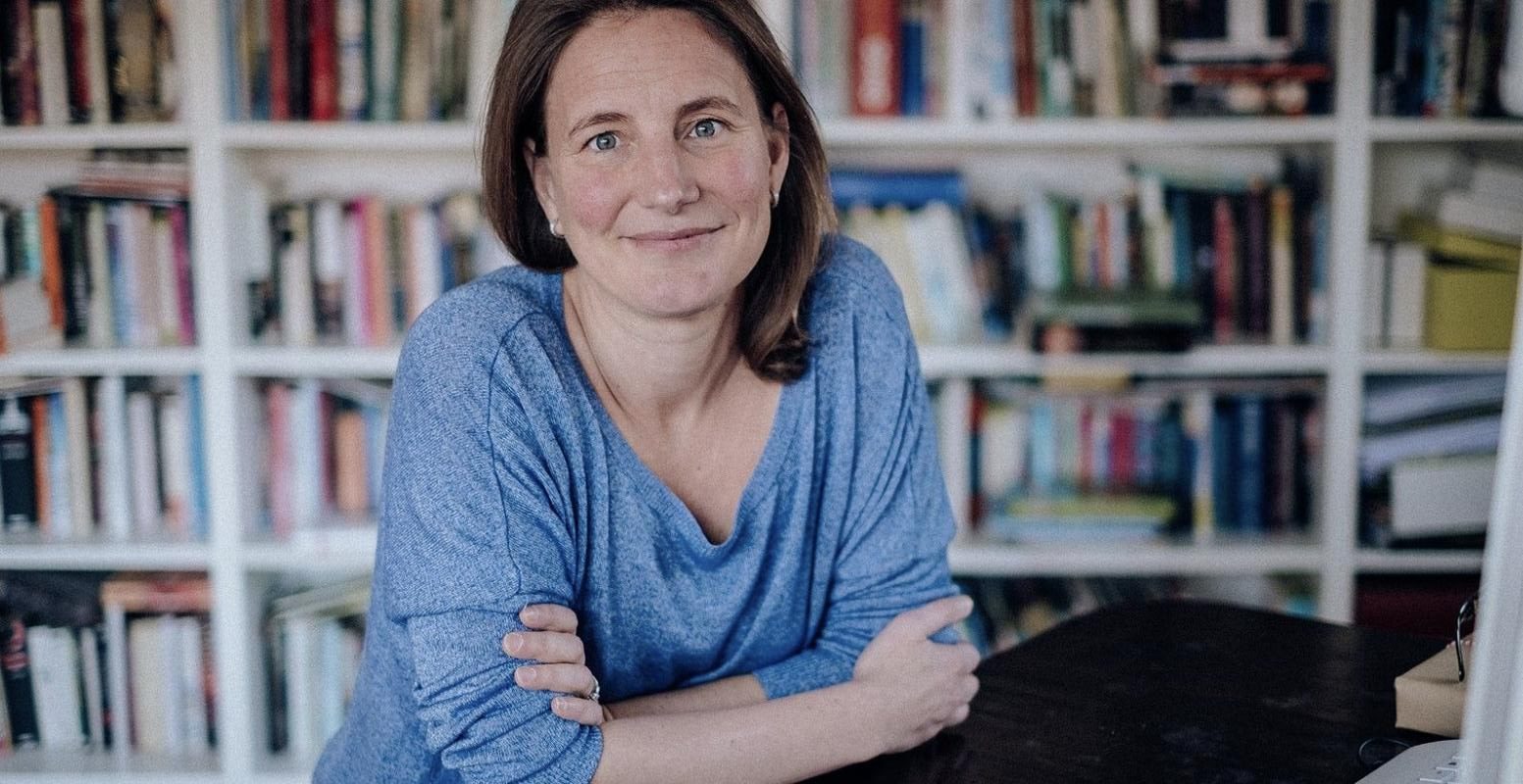 Natalia de Santiago in her study